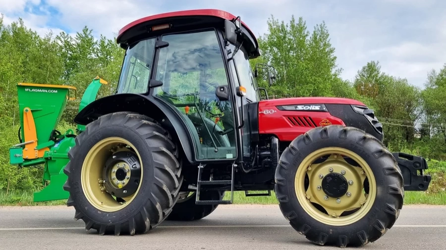 Трактор Solis-Gold | Солис-Голд 60С A/С 4x4 12+12 Radial agri 11.2-24 / 16.9-30 (с ПСМ)