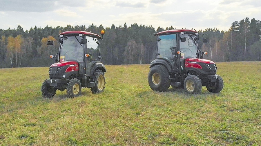 Трактор Solis-Gold | Солис-Голд 26С Mit 4x4 HST Radial agri 6,5.80-12 / 280-70 R-18 (с ПСМ)