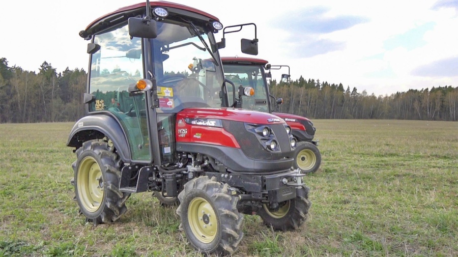 Трактор Solis-Gold | Солис-Голд 26С Mit 4x4 HST Radial agri 6,5.80-12 / 280-70 R-18 (с ПСМ)